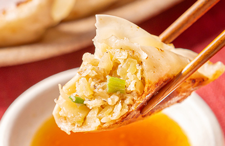 【送料無料】味の決め手は熟成にんにく！野菜たっぷり信念手造り野菜餃子 ※北海道・沖縄は送料別